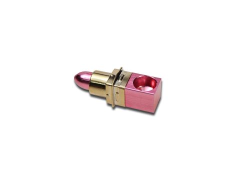Metalowa lufka wzór szminki do ust 7cm - 3